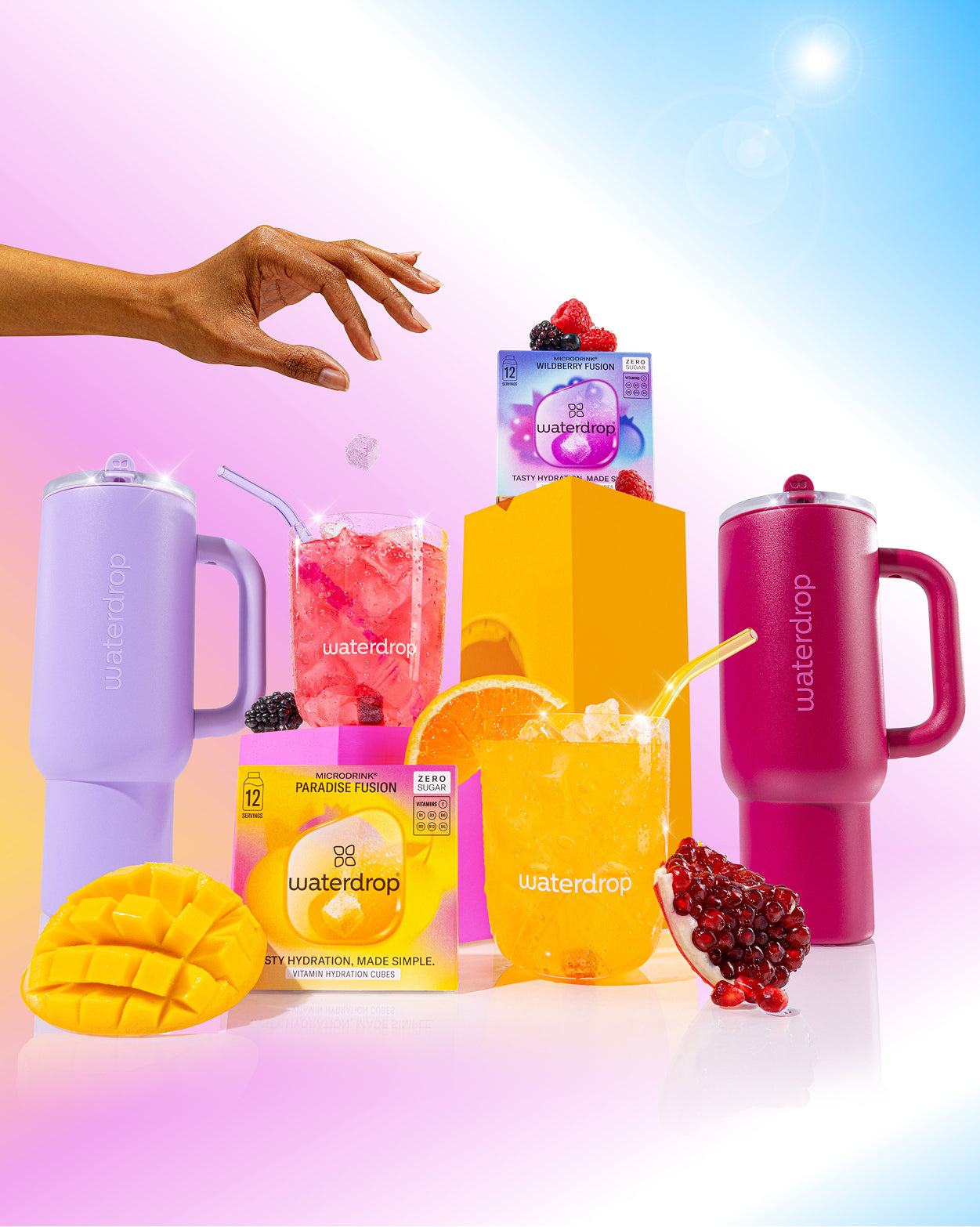 FUSION TROPICALE & FUSION FRUITS ROUGES