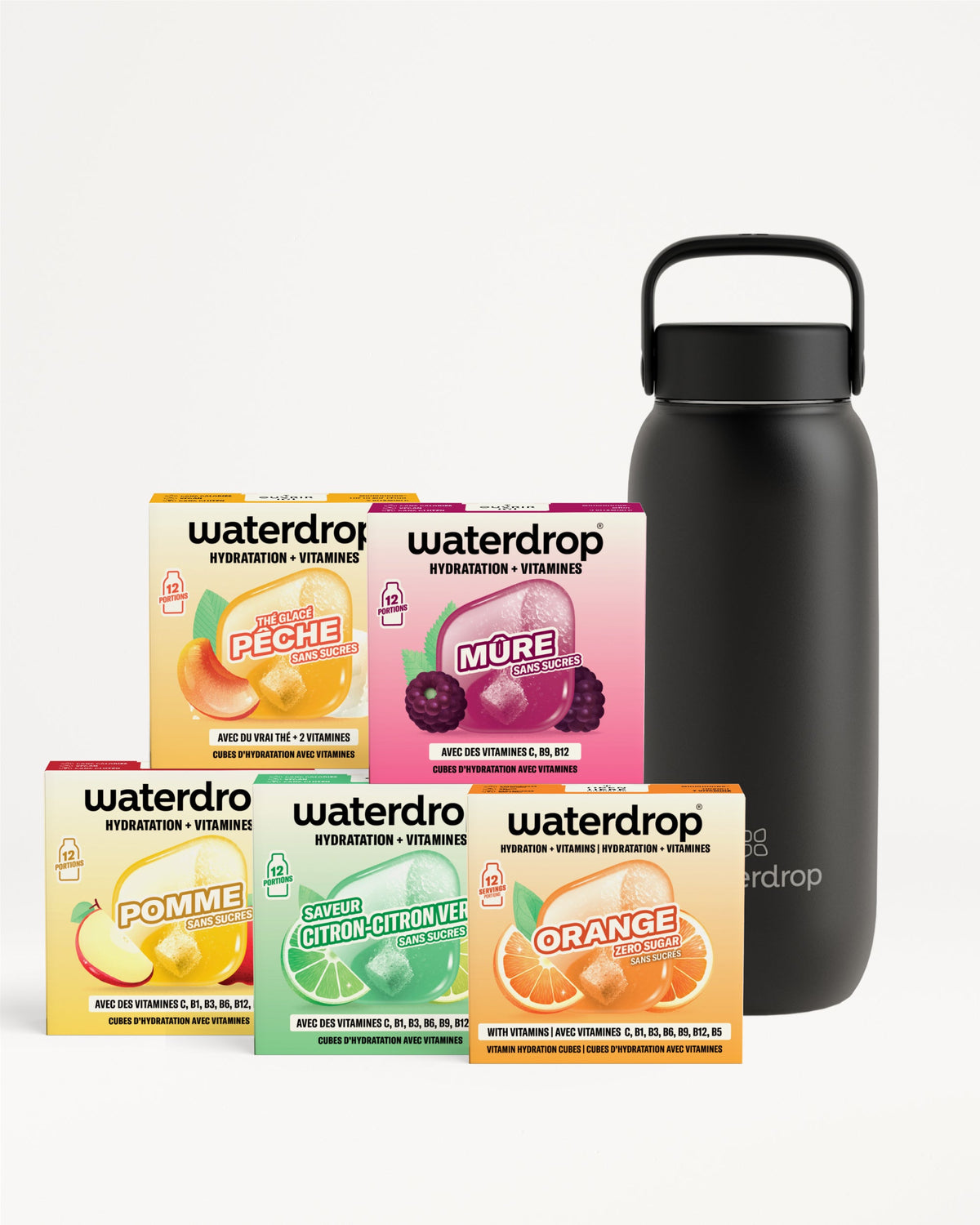 Coffret Dégustation 30 jours Gourde Thermo