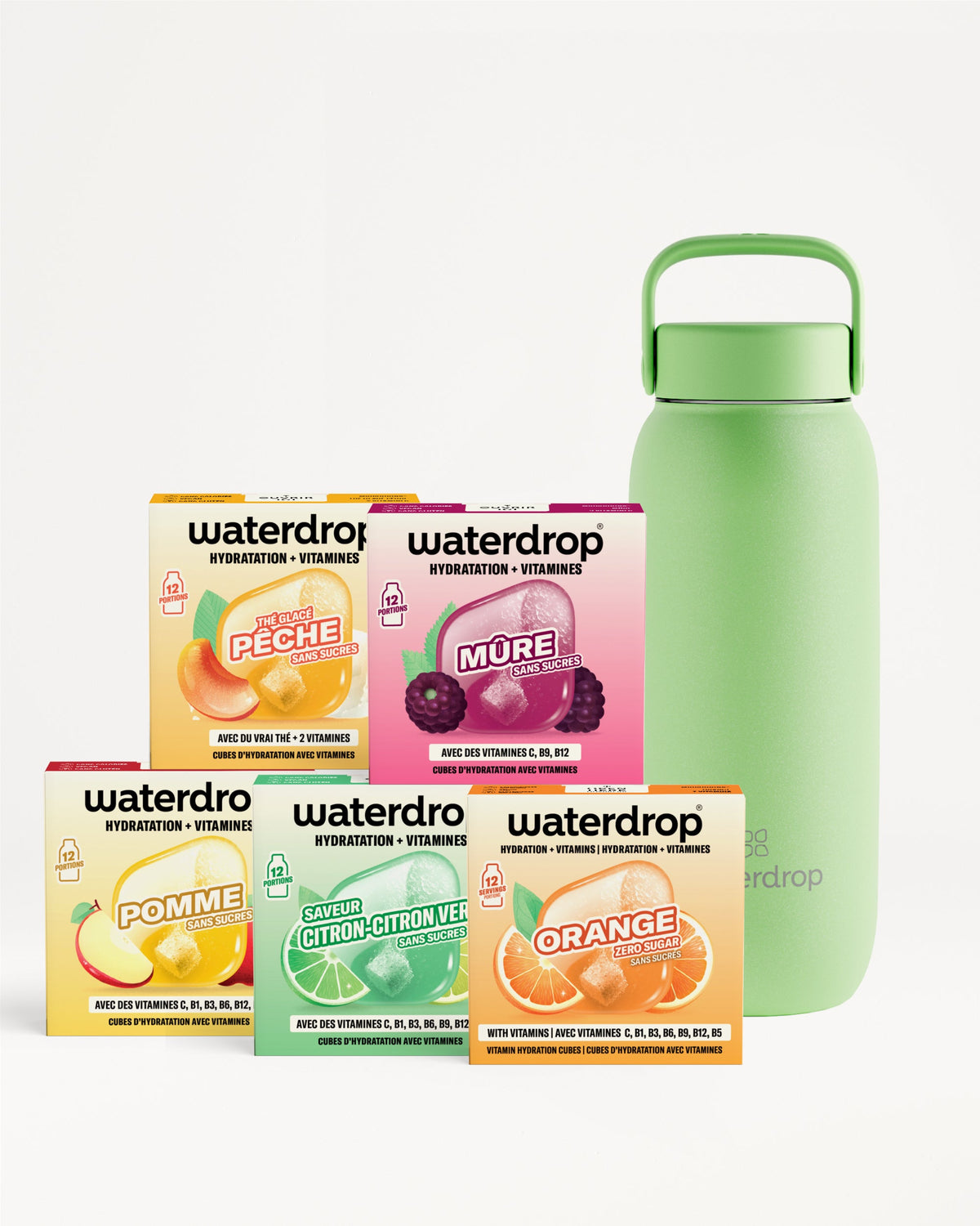 Coffret Dégustation 30 jours Gourde Thermo