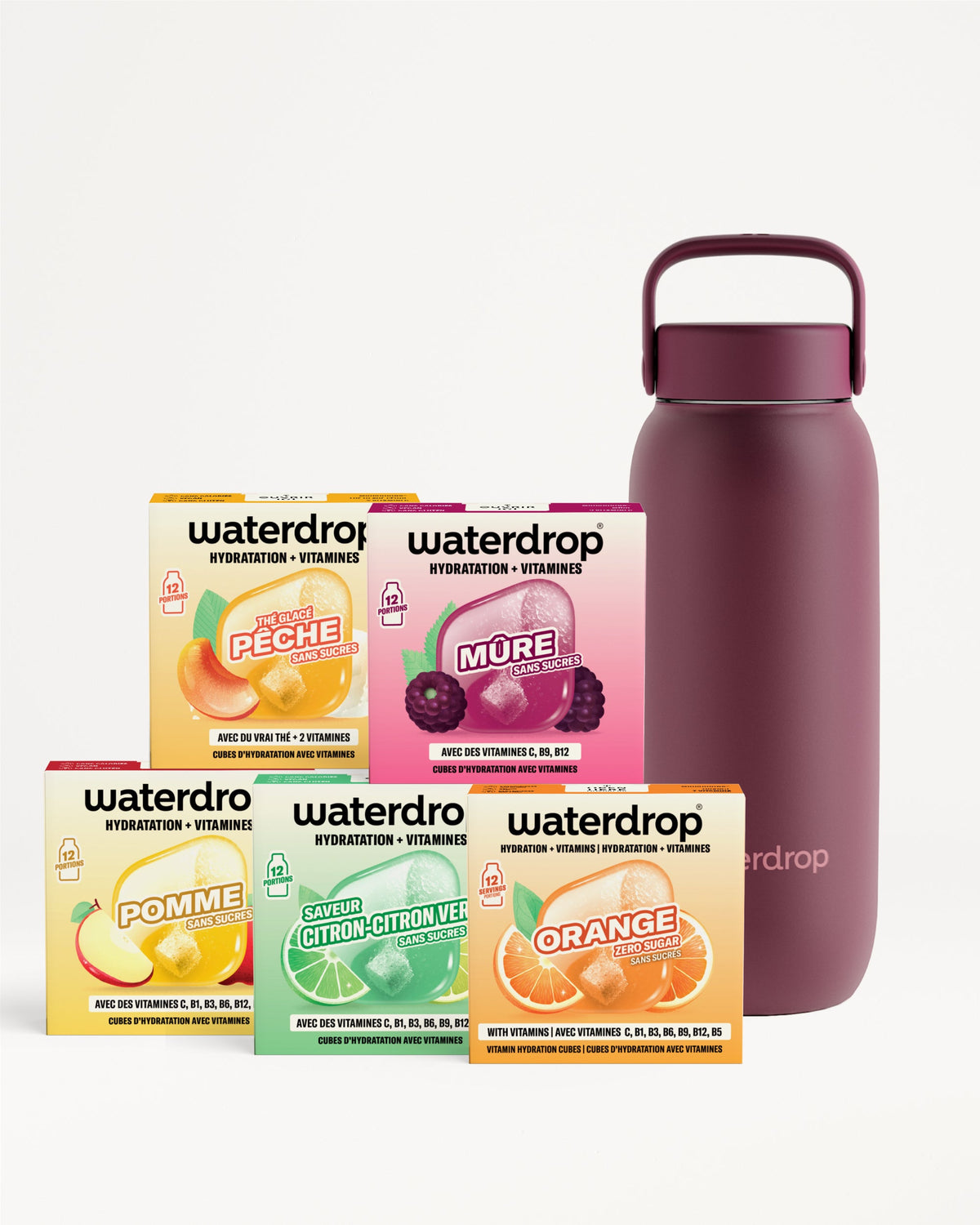 Coffret Dégustation 30 jours Gourde Thermo