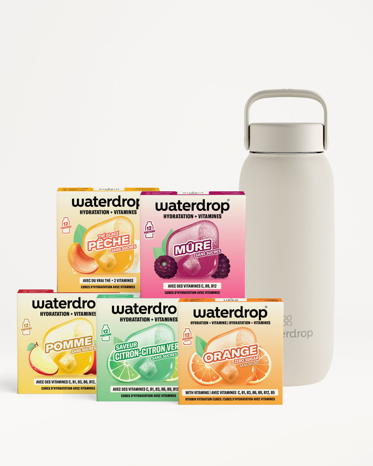 Coffret Dégustation 30 jours Gourde Thermo