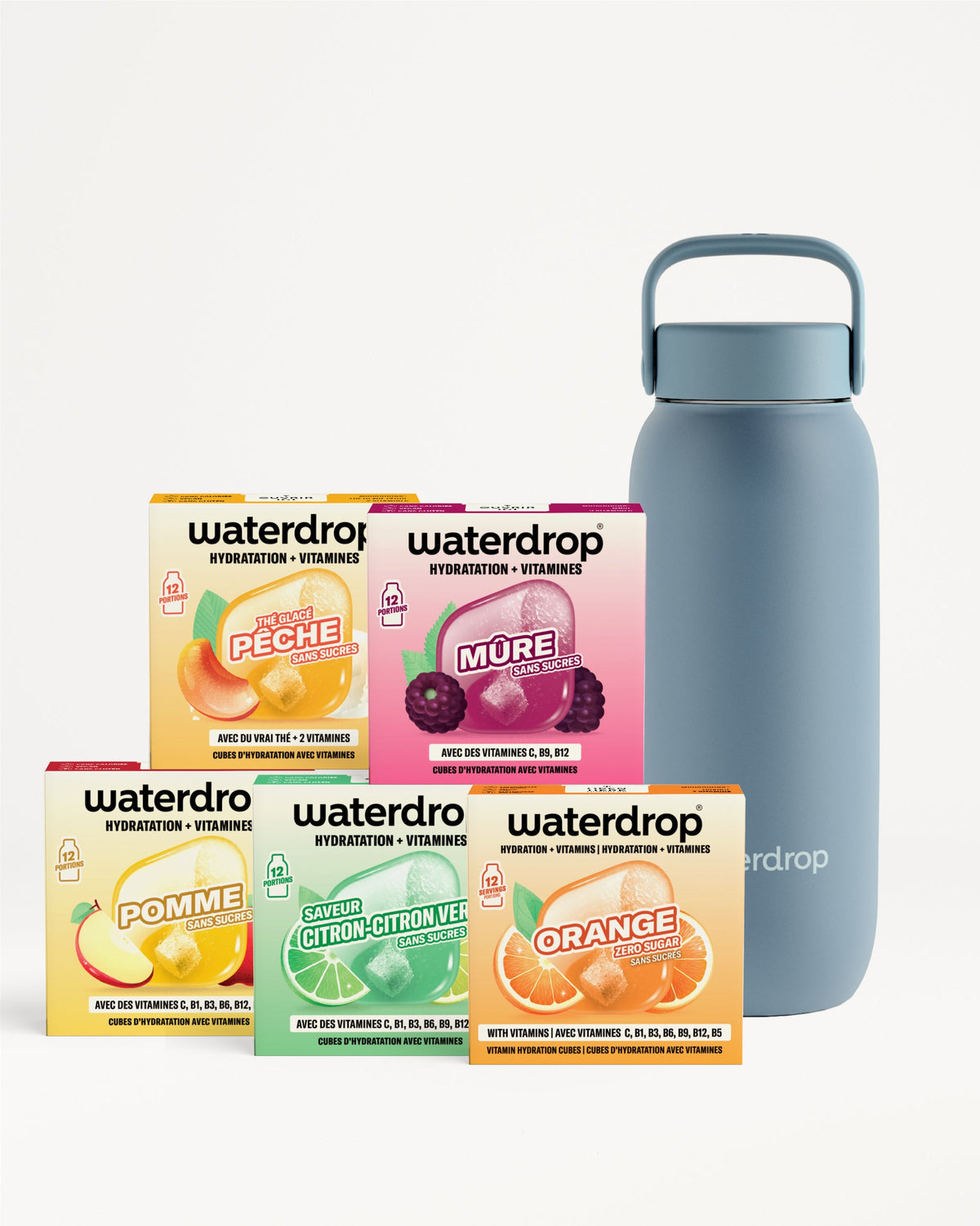 Coffret Dégustation 30 jours Gourde Thermo