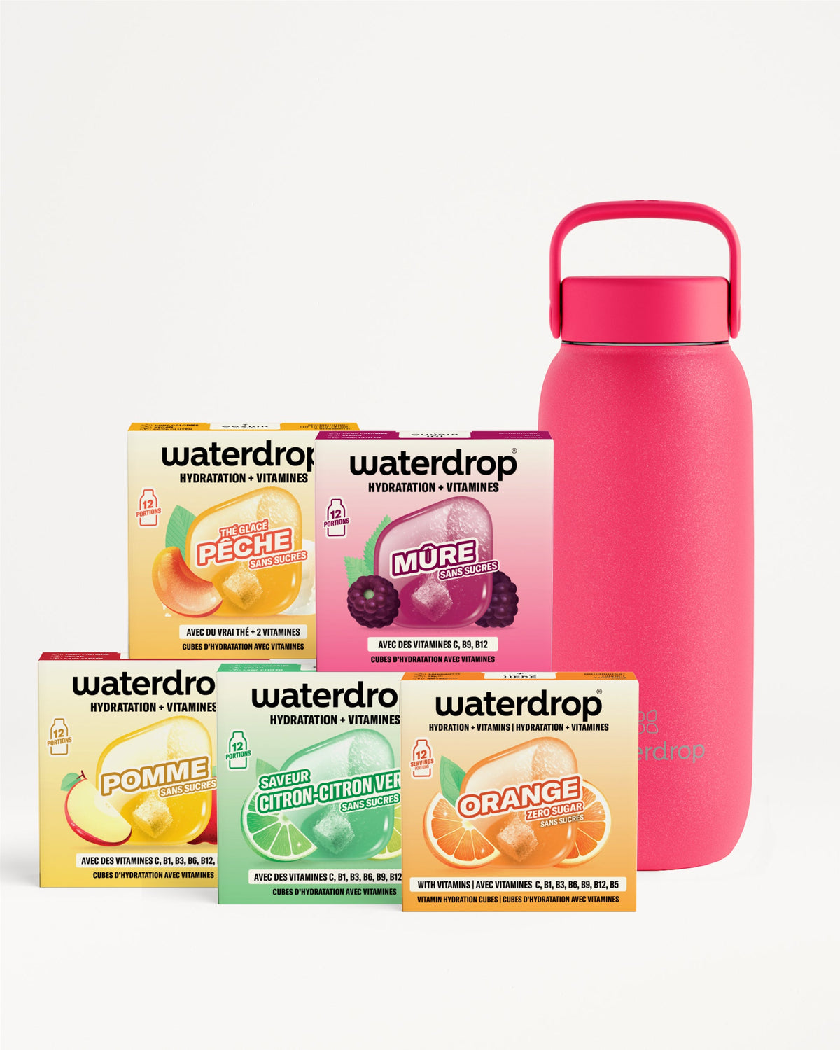 Coffret Dégustation 30 jours Gourde Thermo