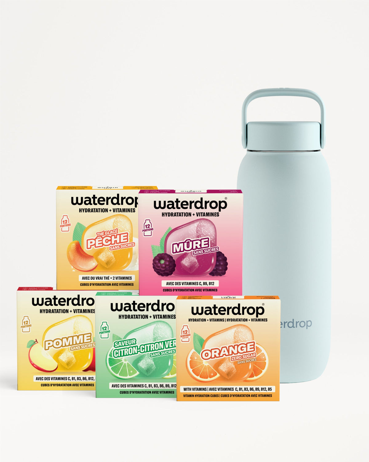 Coffret Dégustation 30 jours Gourde Thermo