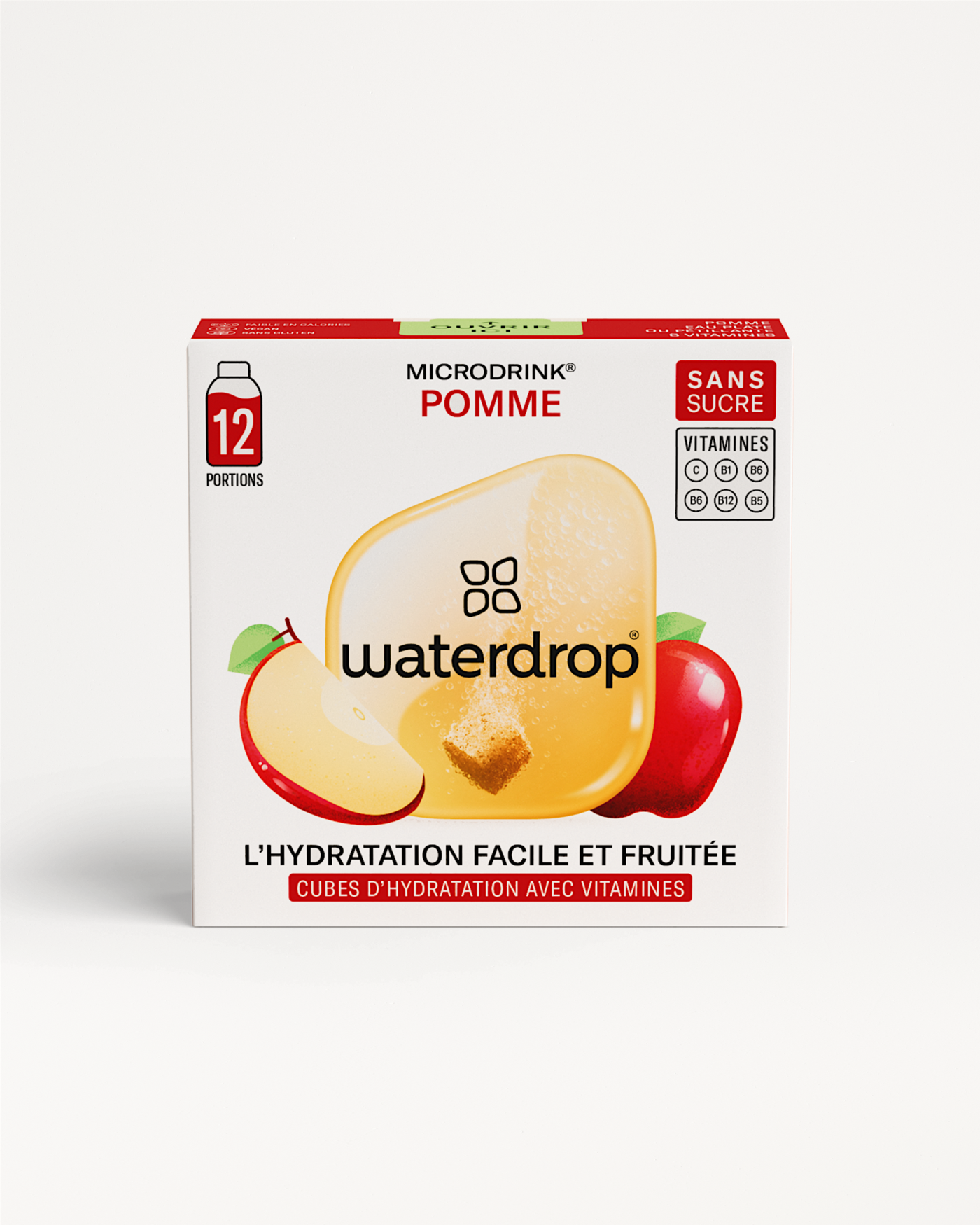 POMME Microdrink for crisp apple-flavored water.