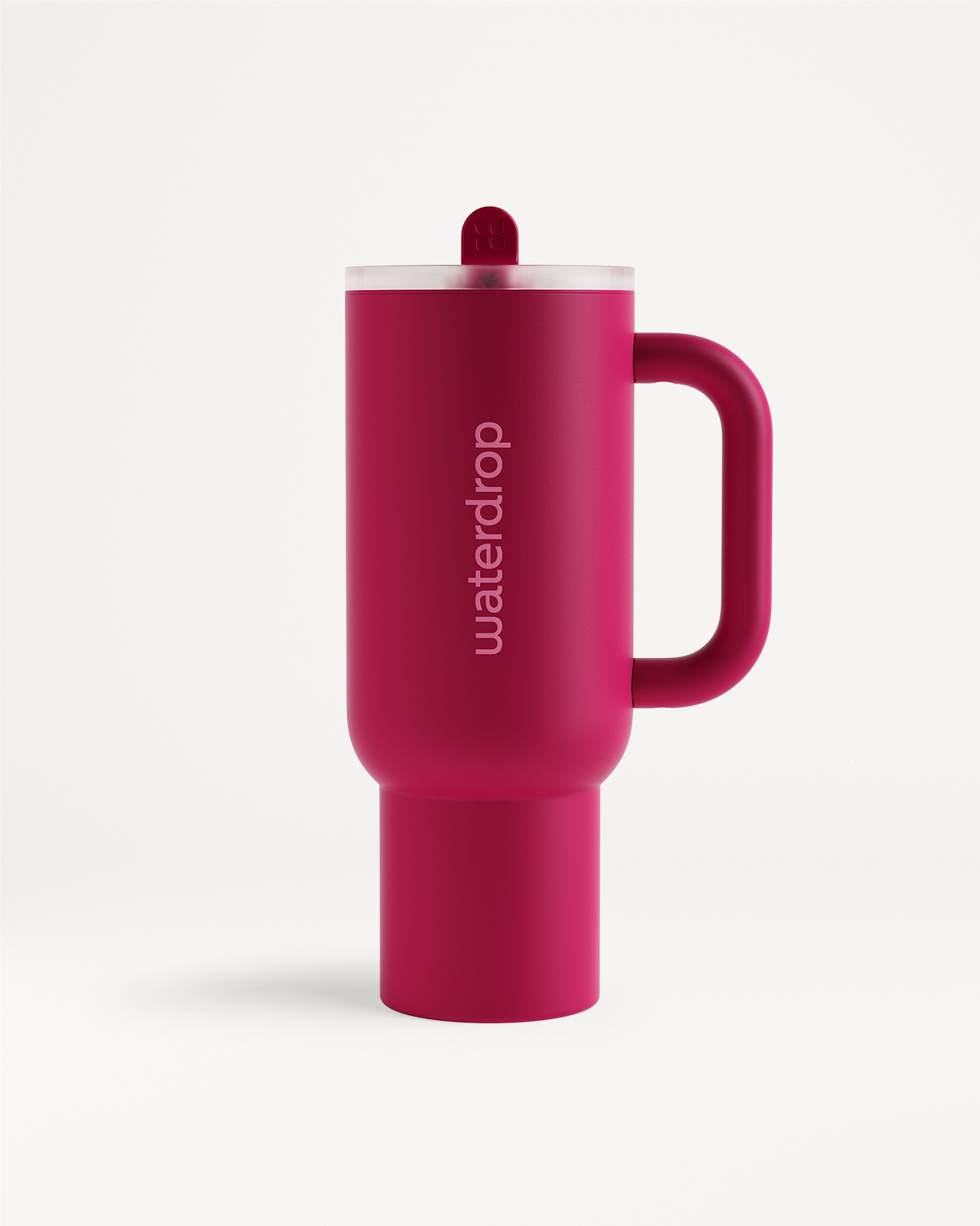 Gobelet Thermo Exploreur Fusion travel mug with handle and flip-top lid.
