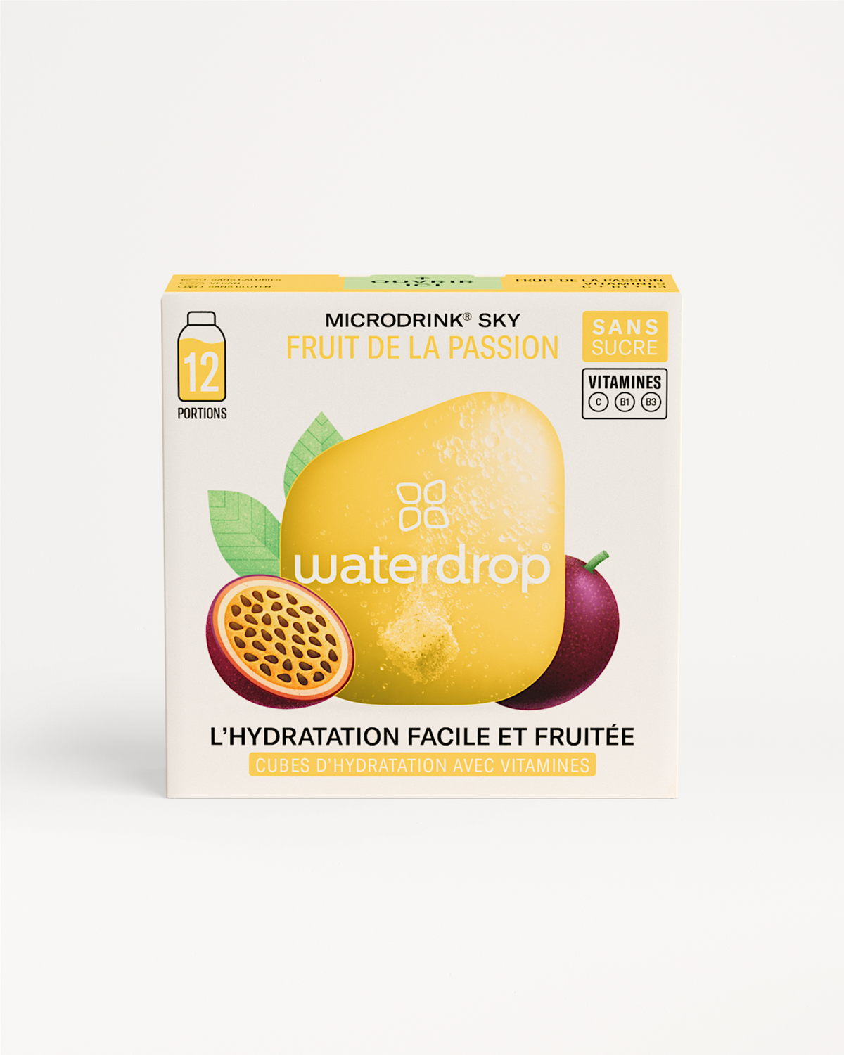 Cadeau à sélectionner: Waterdrop® Sky Microdrink hydration cubes box.