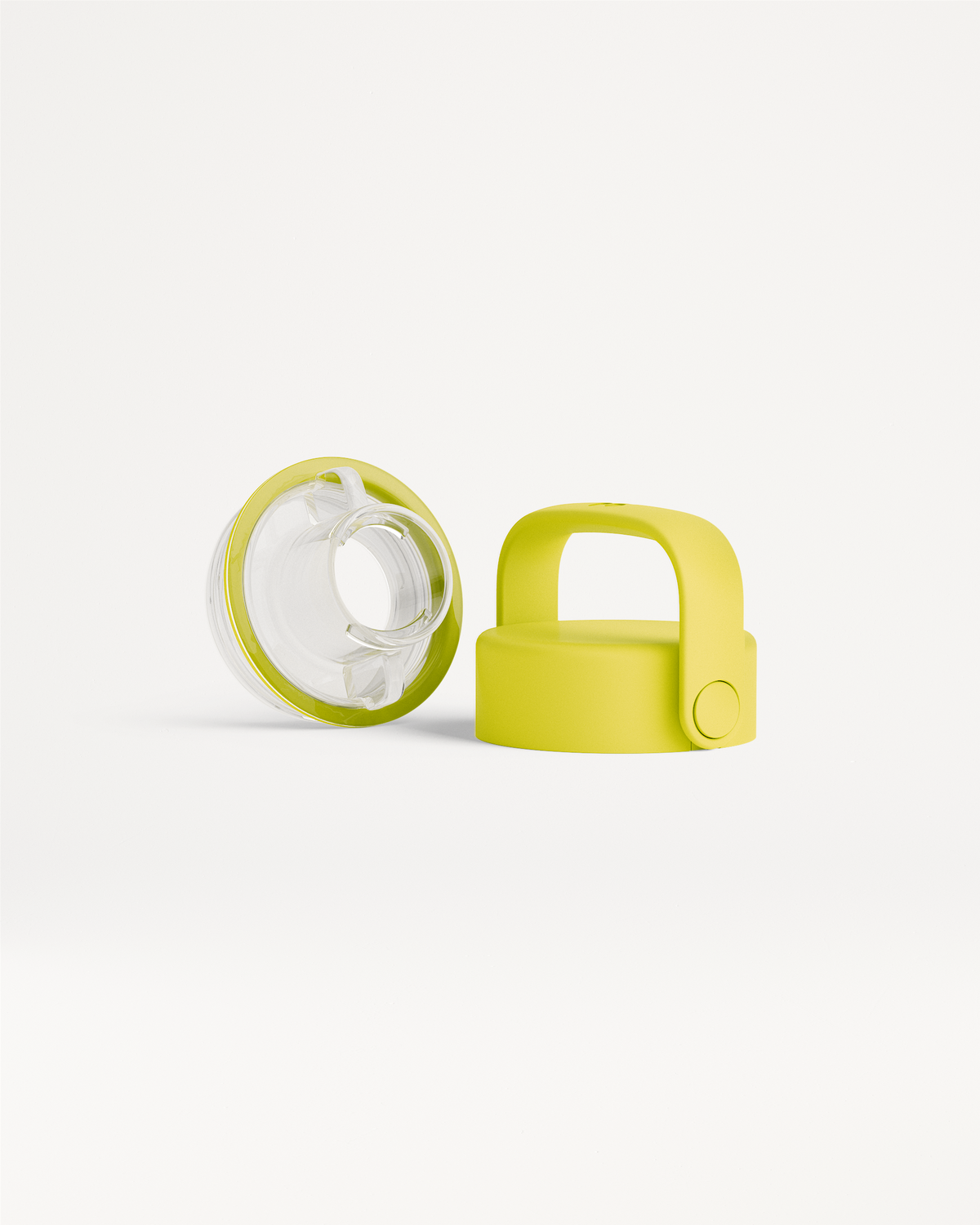 Metal Spout Lid: Two interchangeable hydration lids.