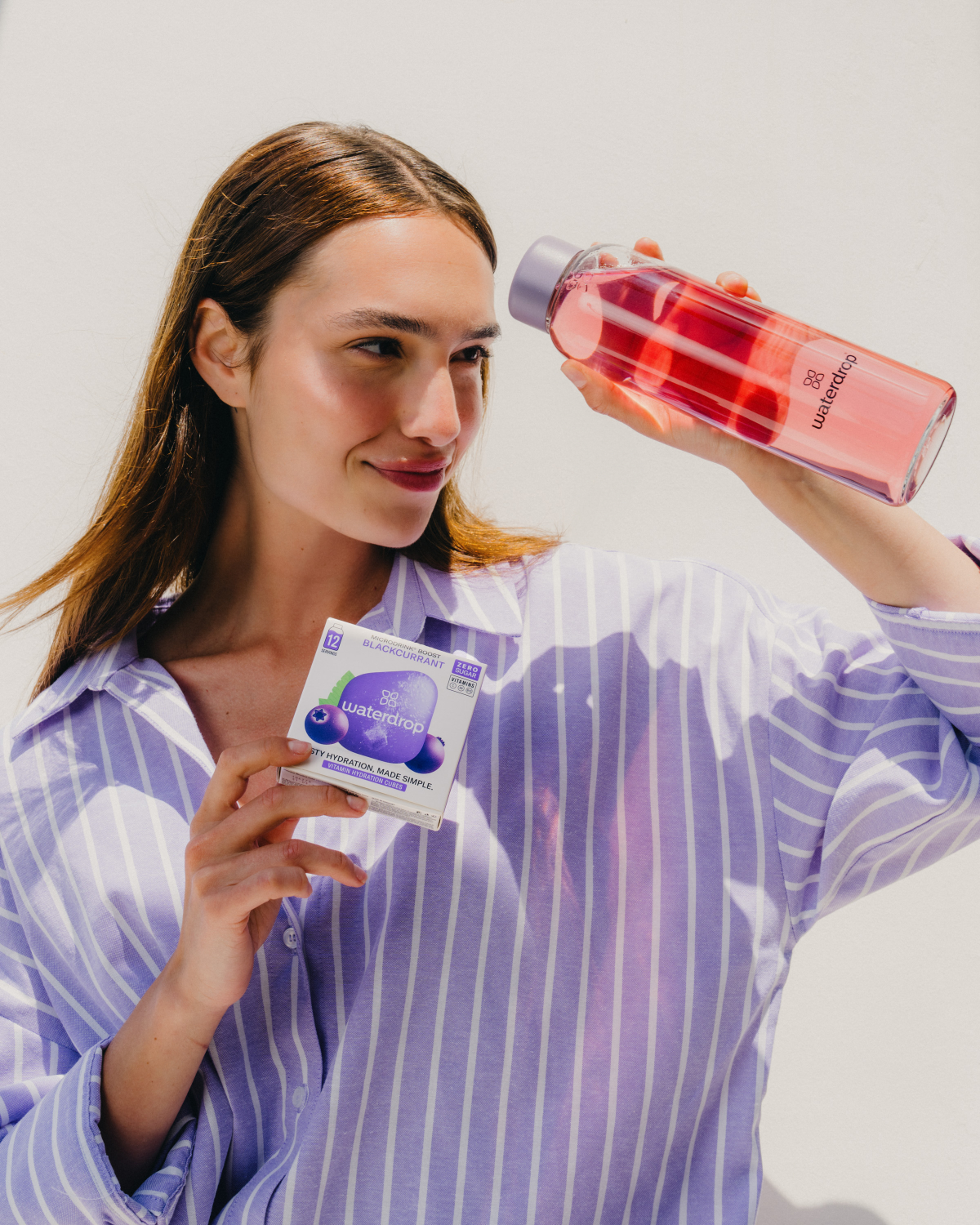 CASSIS Microdrink with blackcurrant and elderberry.