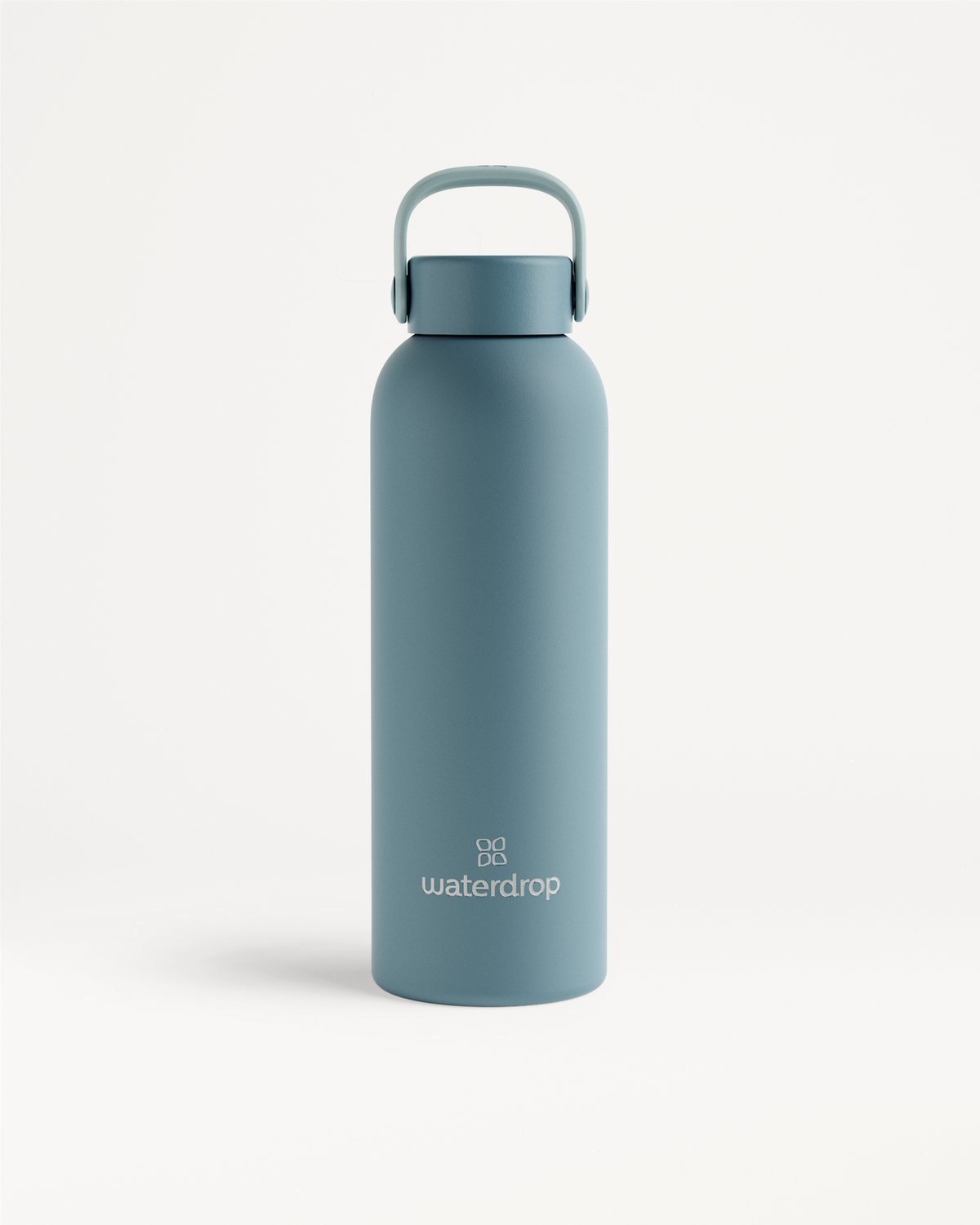 Bouteille Thermo Inox · Bouchon de Transport, teal water bottle.