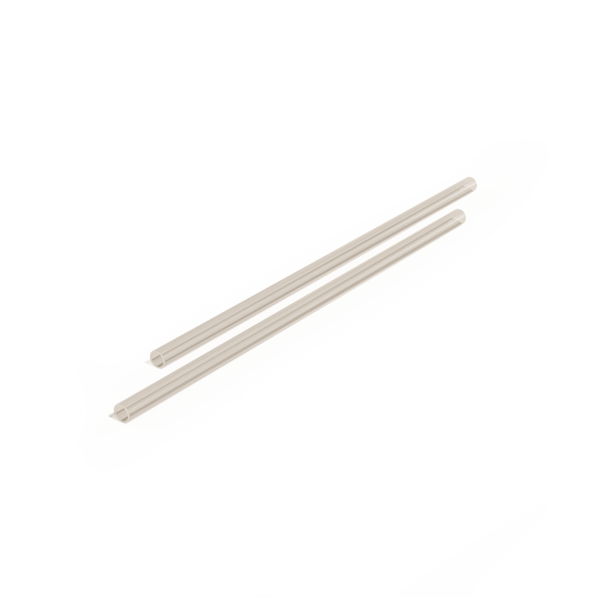 Pailles en verre borosilicate, eco-friendly reusable straws.