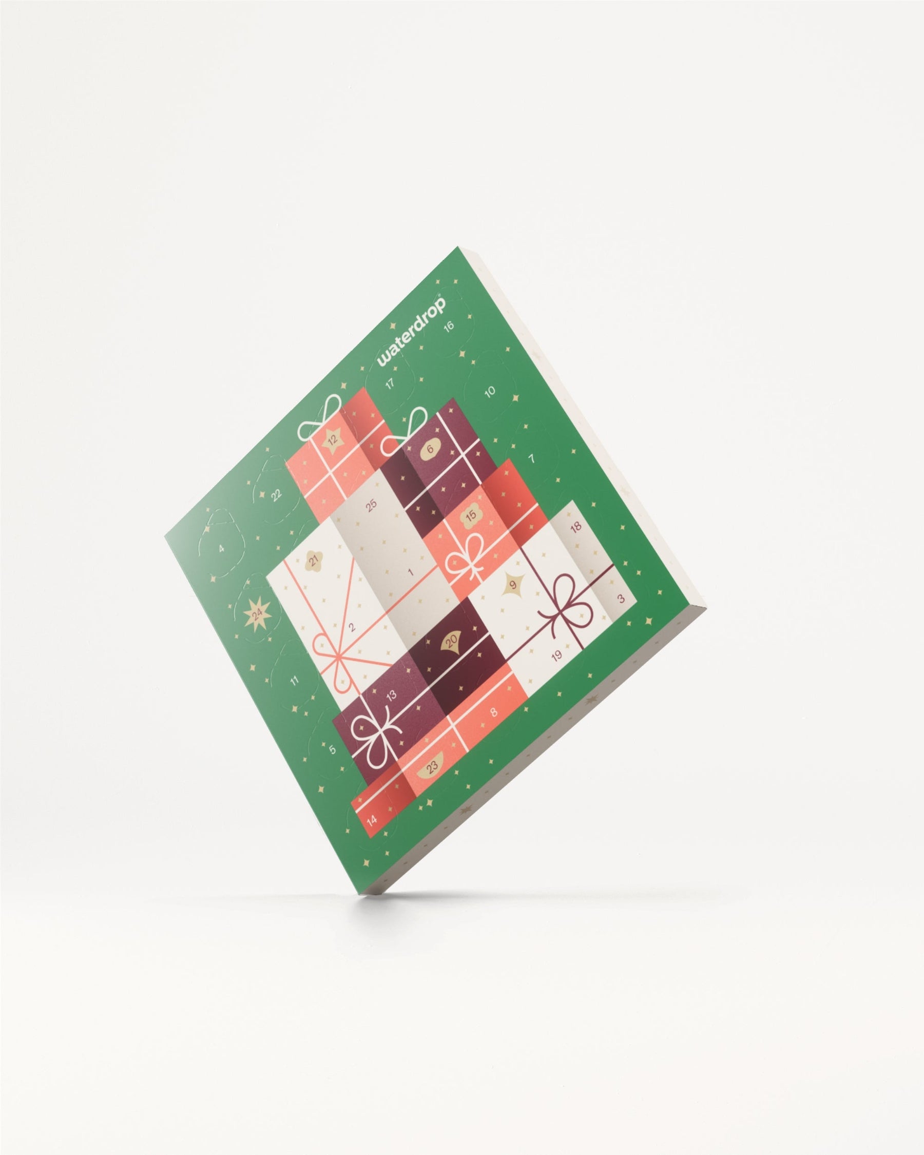 Petit Calendrier de l'avent by Waterdrop with 25 festive surprises.
