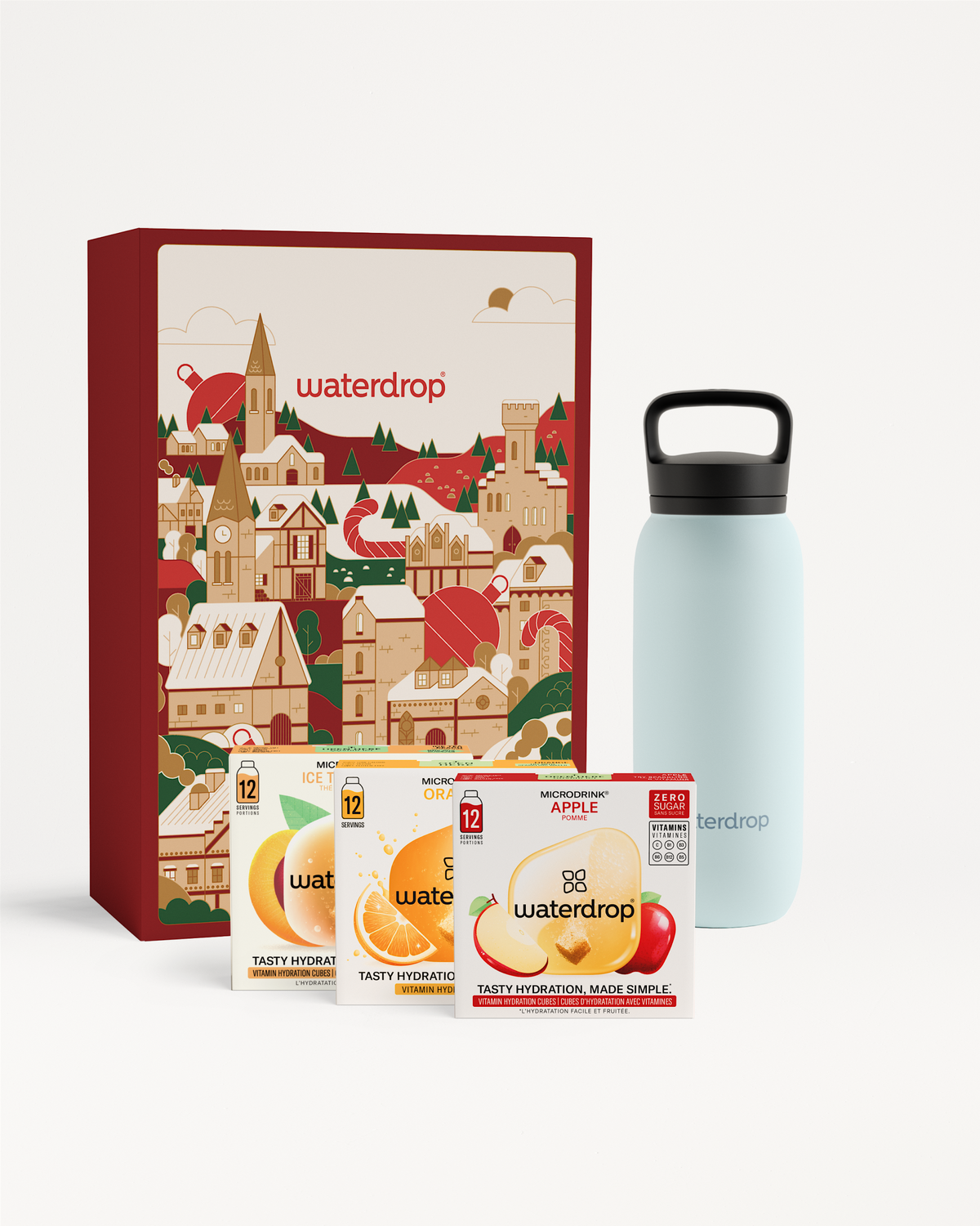 Coffret Cadeau Gourde Thermo à Goulot