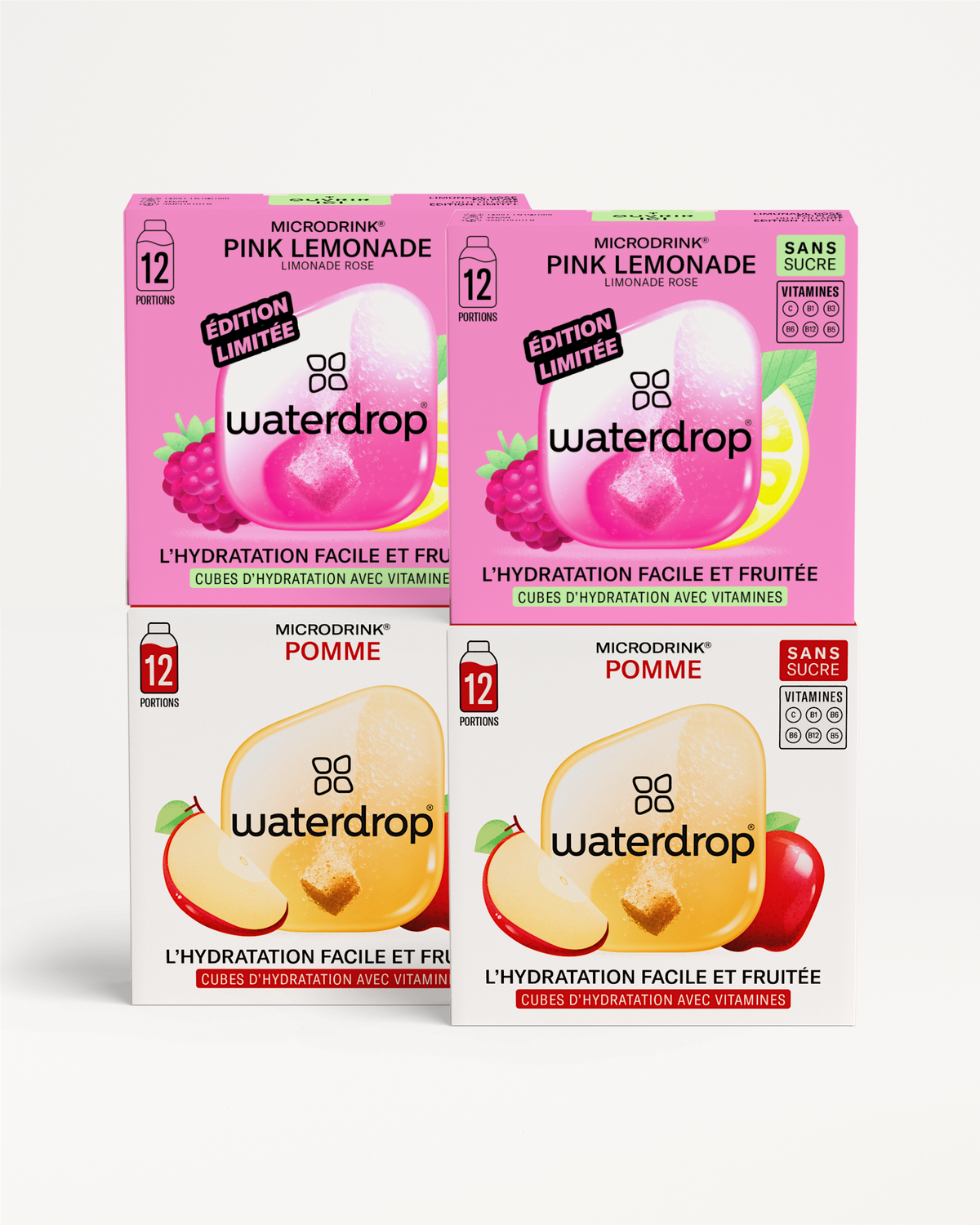 Coffret 3+1 Double limonade pomme