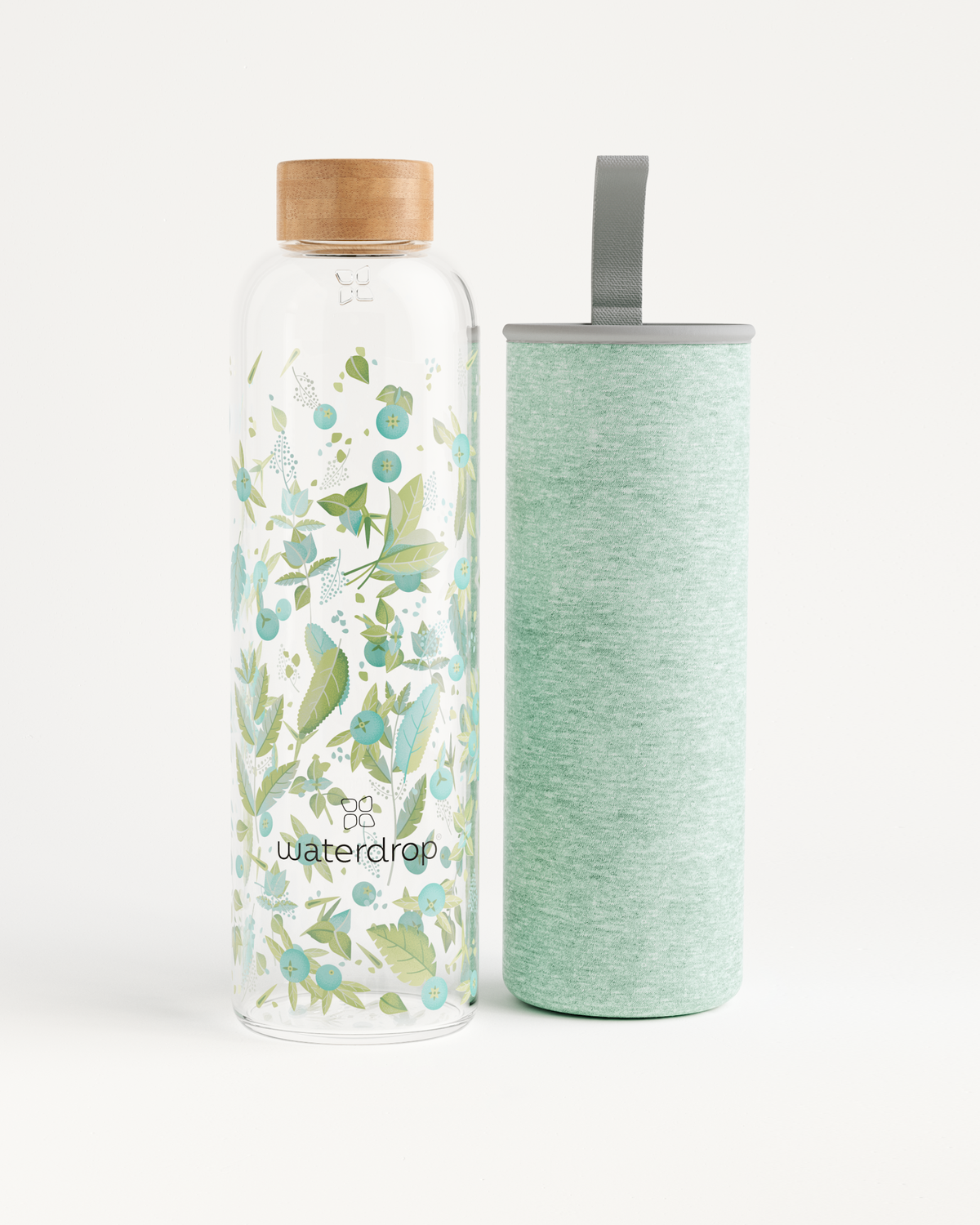 Édition en Verre borosilicate reusable water bottle.