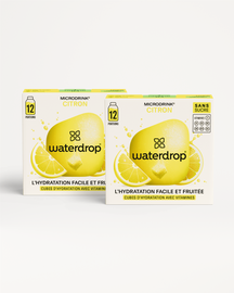 Double Pack Comme un soda: sugar-free Citron hydration cubes.