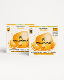 Double Pack Agrumes: Sugar-free, vitamin-rich hydration cubes.