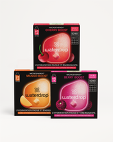 Coffret Microenergy Boost, featuring energizing drink trio.