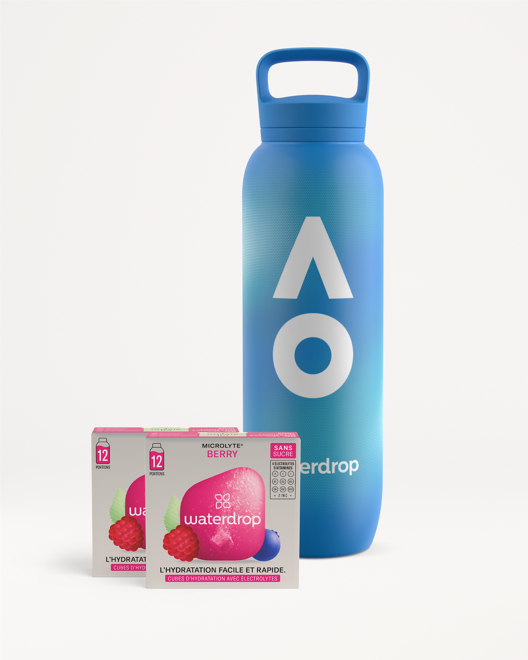 Coffret Hydratation Gourde officielle Player