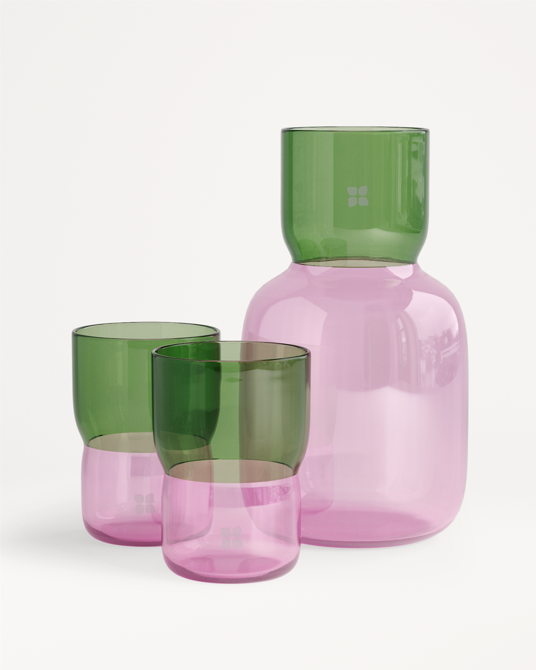 Coffret Carafe incurvée