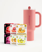 Coffret Dégustation Gobelet Exploreur Thermo with hydration cubes.
