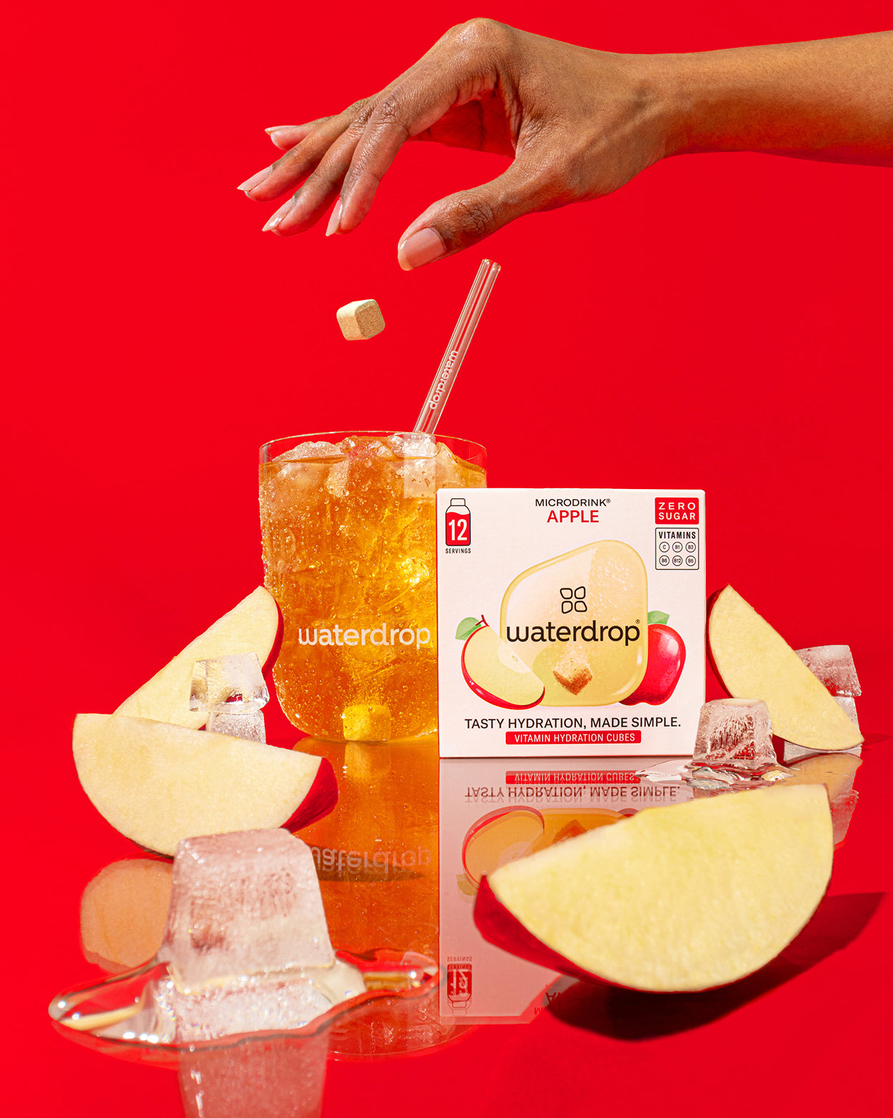 Coffret estival en édition limitée: Apple flavor microdrink tablet dissolve.