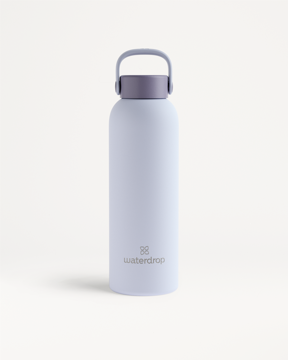 Bouteille Thermo Inox · Bouchon de Transport with loop handle.