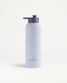 Bouteille Thermo Inox · Bouchon sport with flip spout.