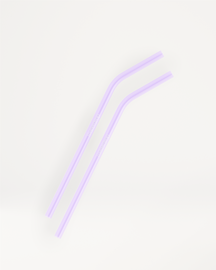 Cadeau à sélectionner: two lavender flex straws.