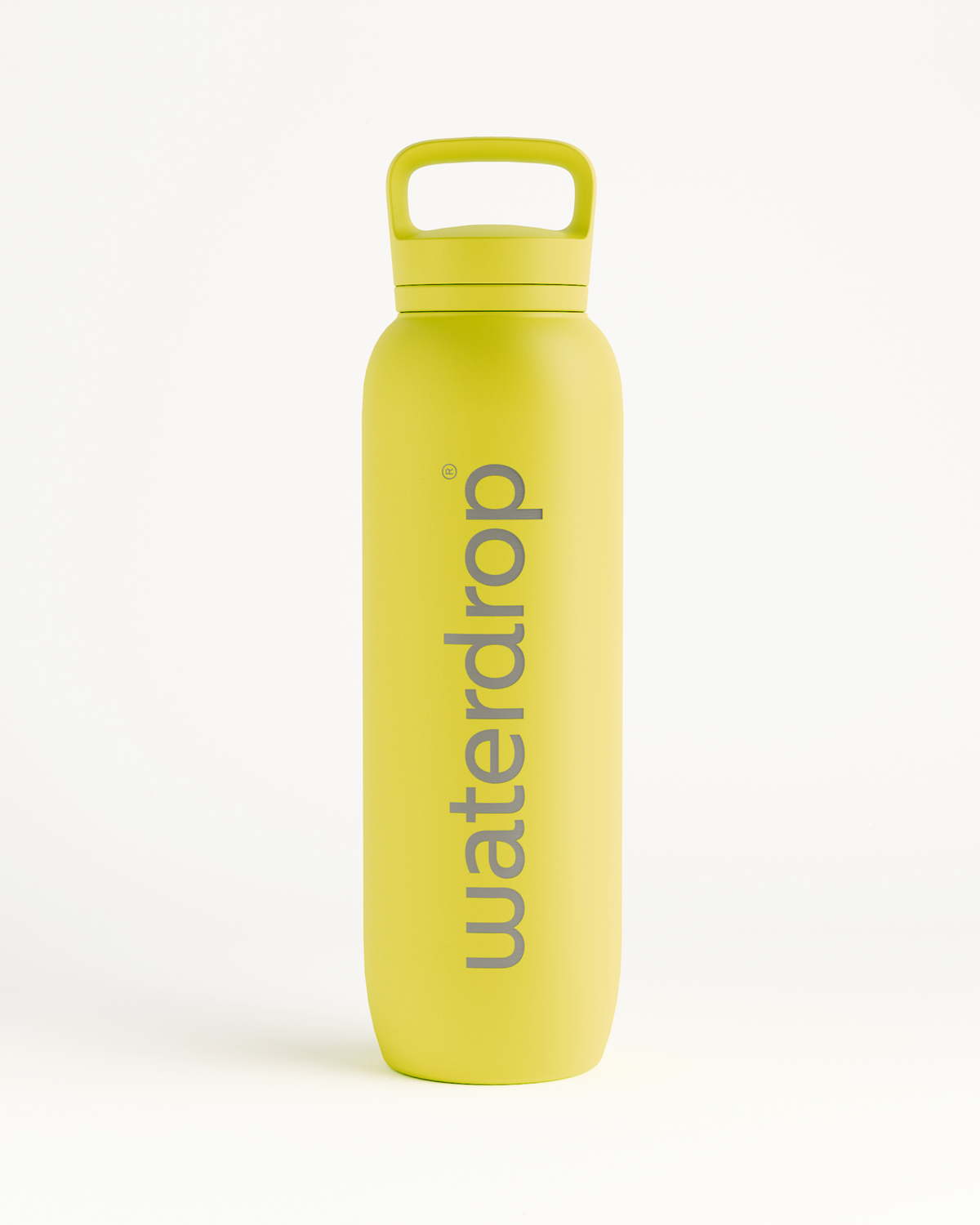 Jaune Fluo · Gourde Thermo · Couvercle à Goulot