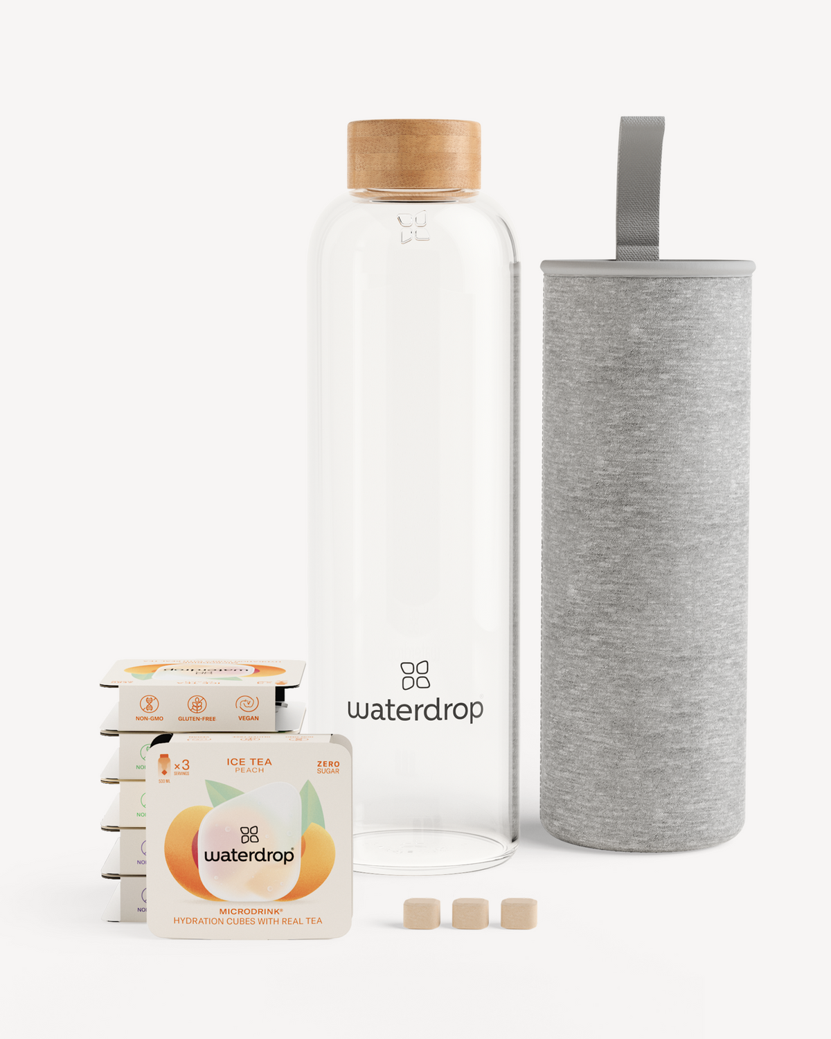 Coffret Dégustation Microdrink THÉ GLACÉ en Verre