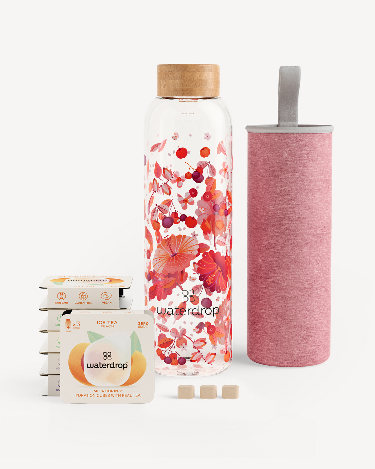 Coffret Dégustation Microdrink THÉ GLACÉ en Verre