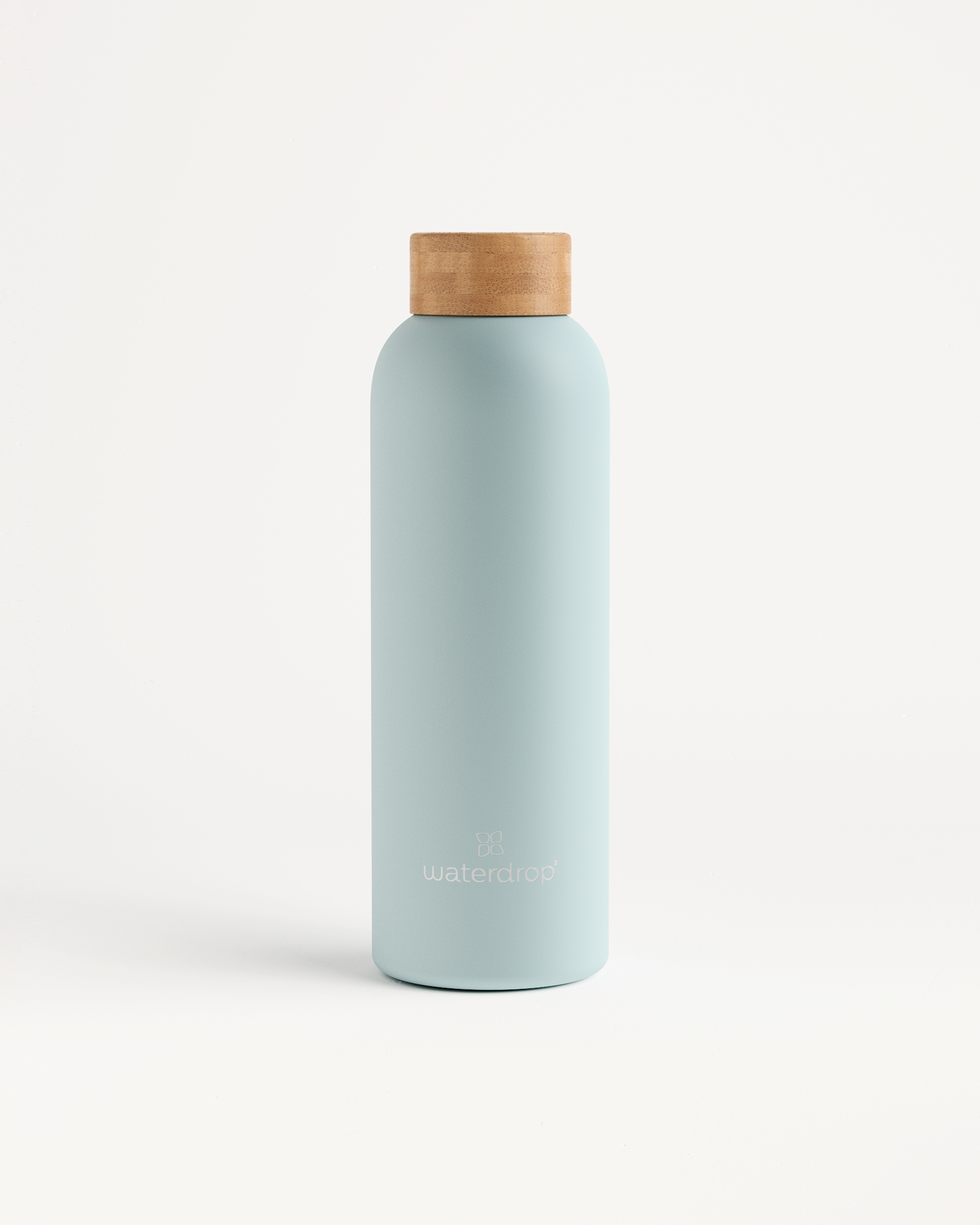 Gourde Isotherme Waterdrop 600ml - Acier Inoxydable - Paille Intégrée - 24h Froid / 12h Chaud